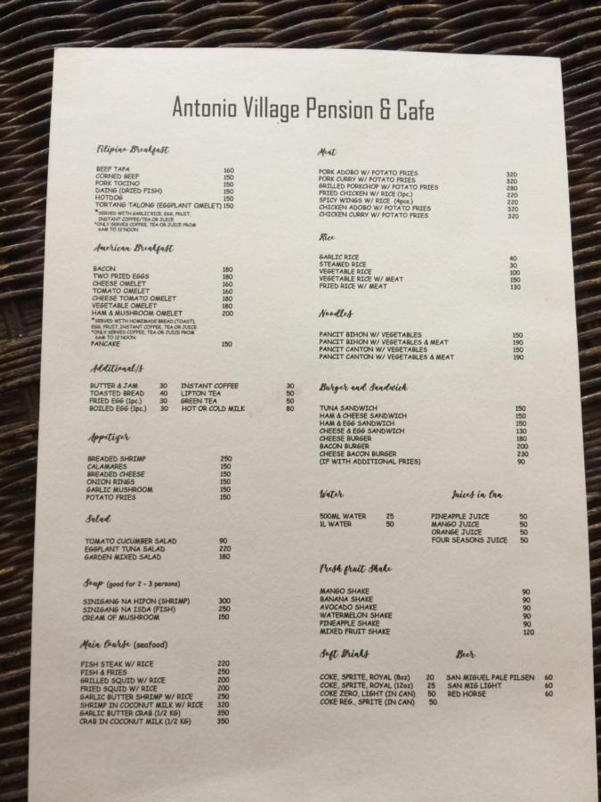 爱妮岛 安东尼奥乡村旅馆&咖啡厅酒店 外观 照片